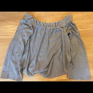 Nordstrom BP off the shoulder flowy top